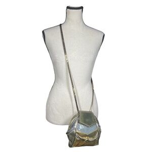 Elka Vintage  Mini Tri-Color Crossbody Bag